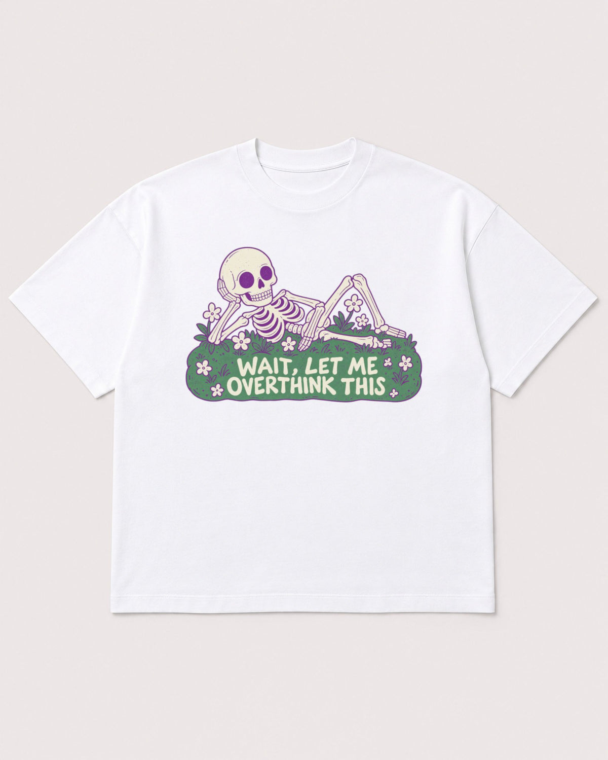 Mockup Boxy Heavyweight Tee White product