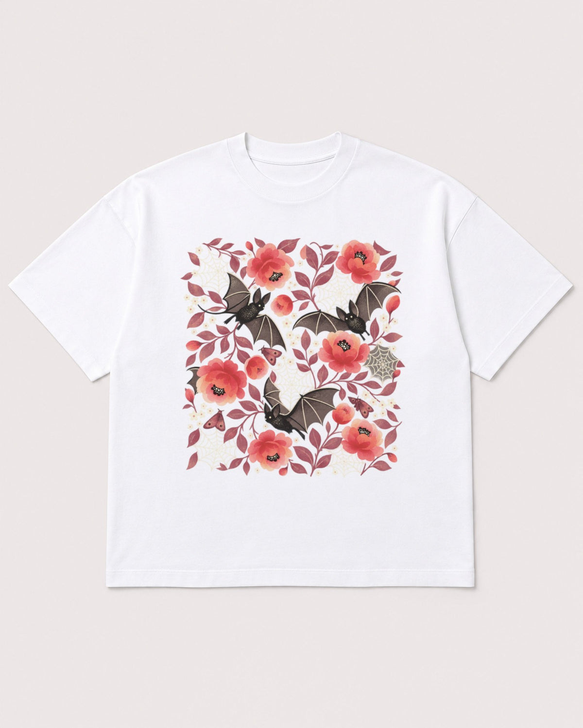 Mockup Boxy Heavyweight Tee White product
