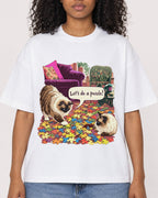 Mockup Boxy Heavyweight Tee White female close-up 05