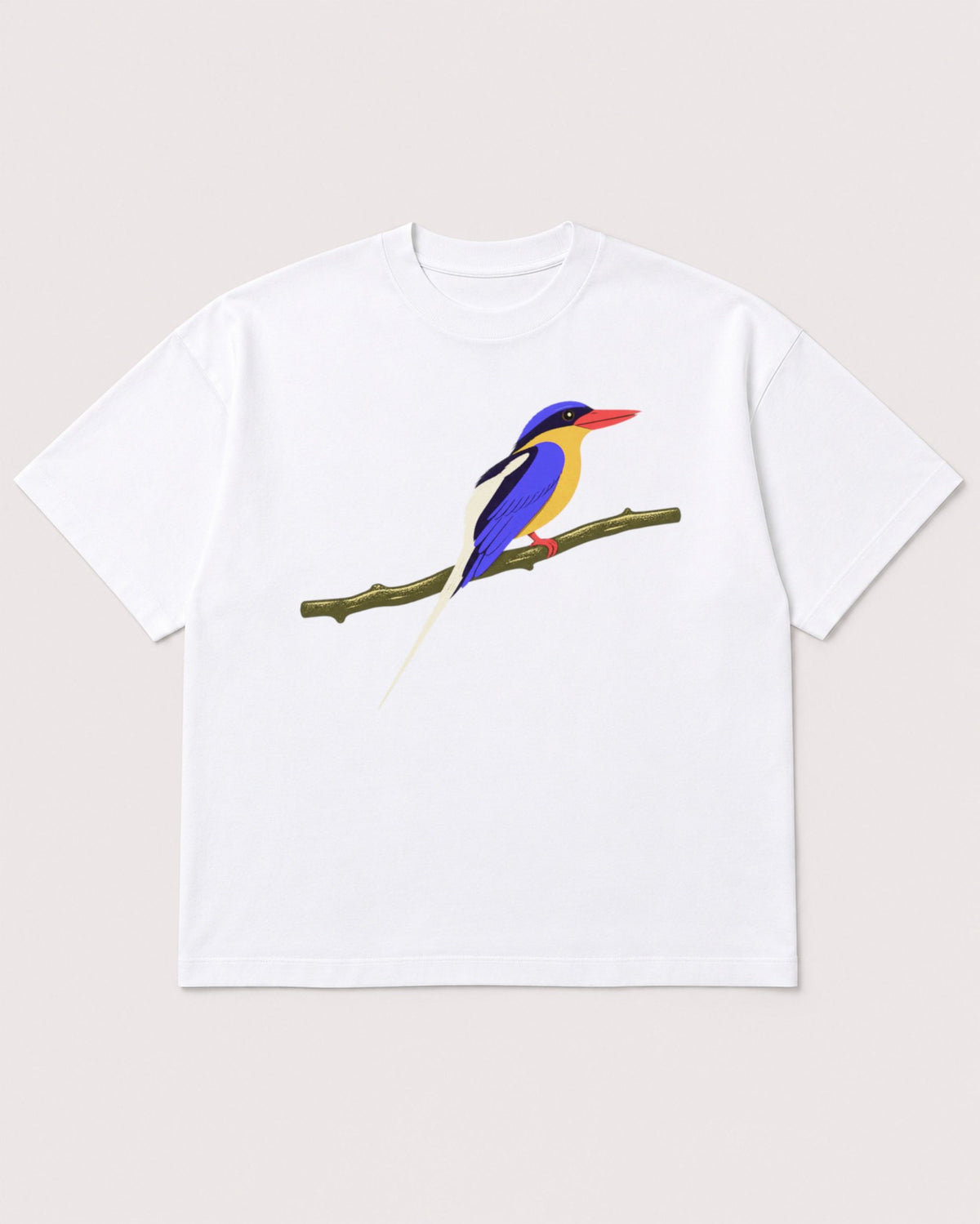 Mockup Boxy Heavyweight Tee White product