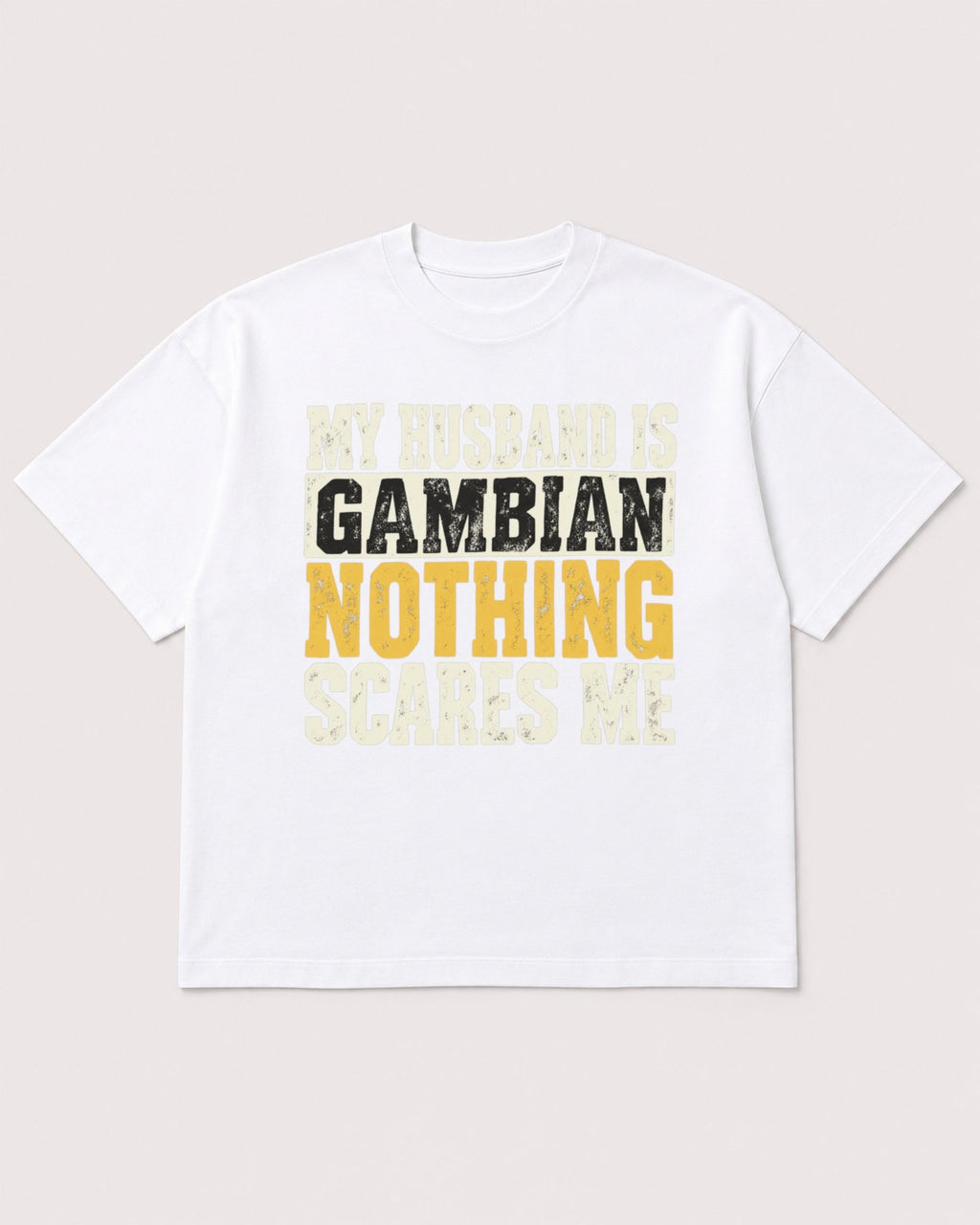 Mockup Boxy Heavyweight Tee White product