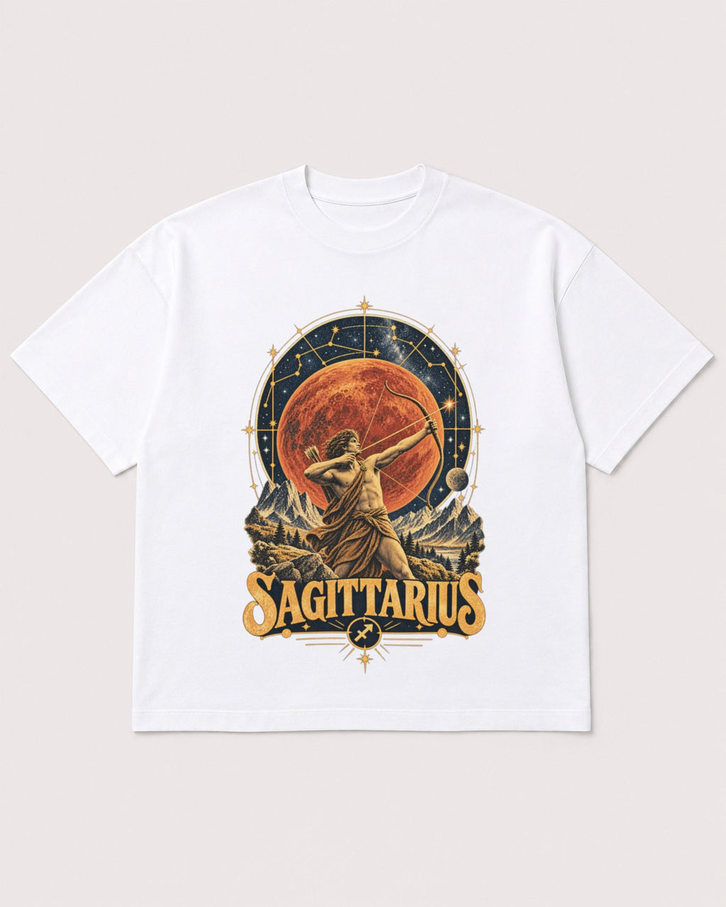 Mockup Boxy Heavyweight Tee White product