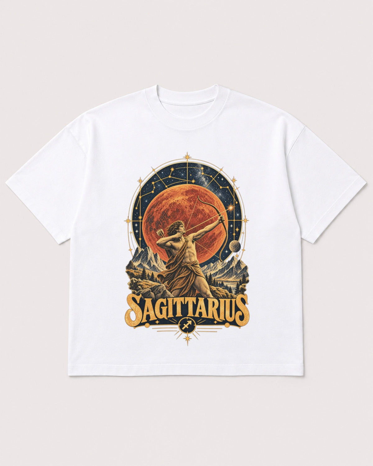 Mockup Boxy Heavyweight Tee White product