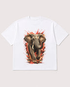 Mockup Boxy Heavyweight Tee White product