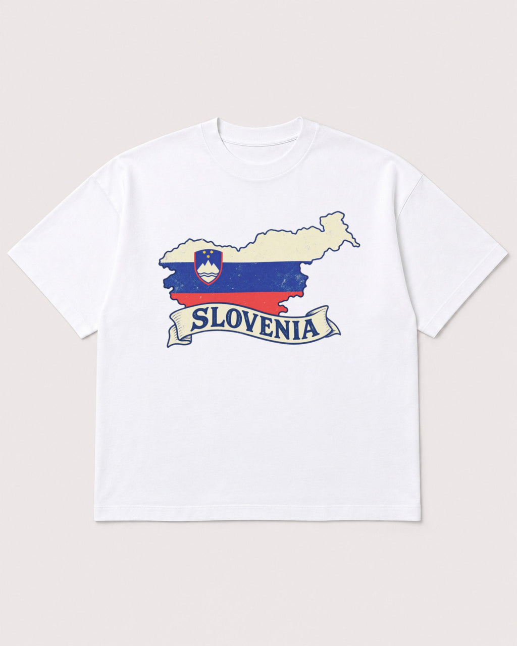 Mockup Boxy Heavyweight Tee White product