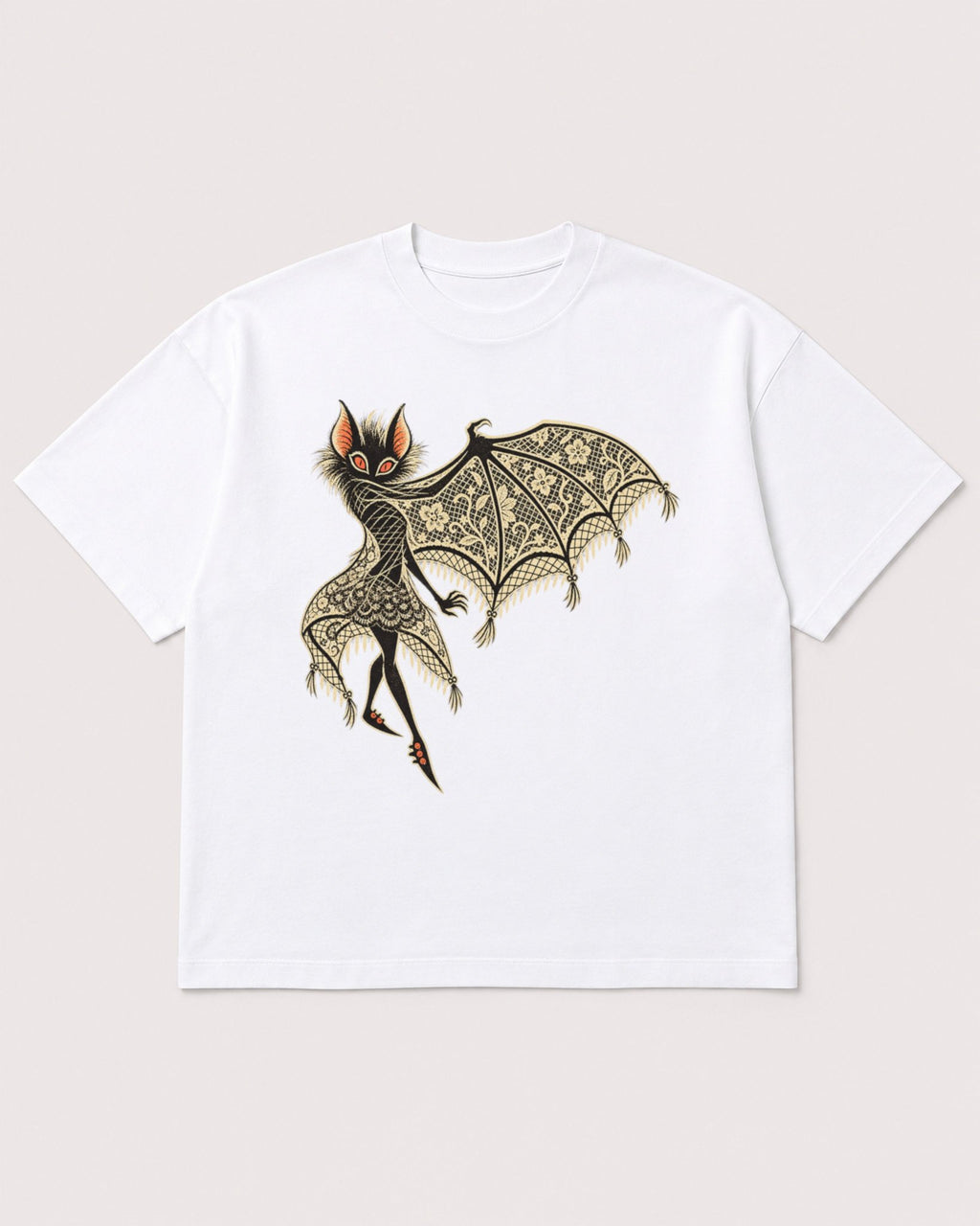 Mockup Boxy Heavyweight Tee White product