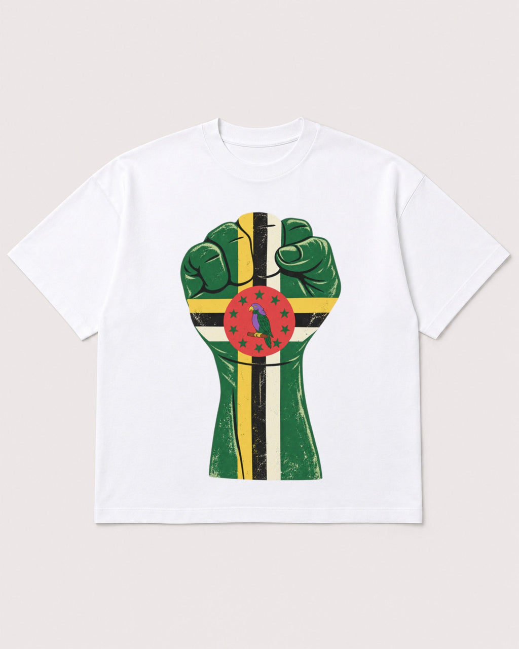 Mockup Boxy Heavyweight Tee White product