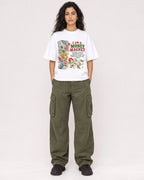 Mockup Boxy Heavyweight Tee White female full-body 07