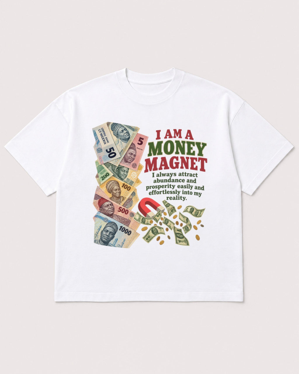Mockup Boxy Heavyweight Tee White product