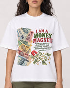 Mockup Boxy Heavyweight Tee White female close-up 07