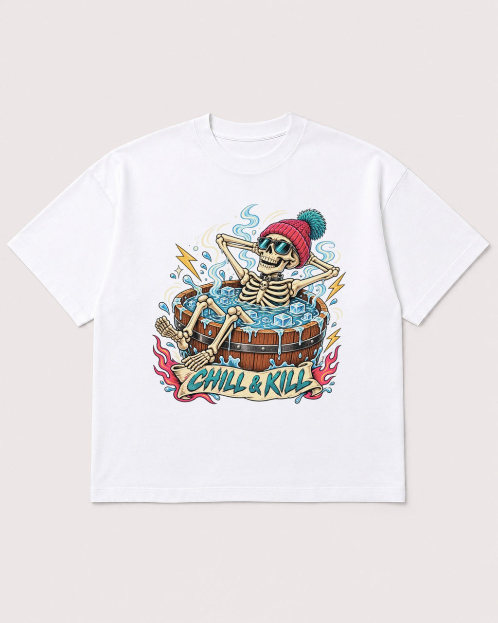 Mockup Boxy Heavyweight Tee White product