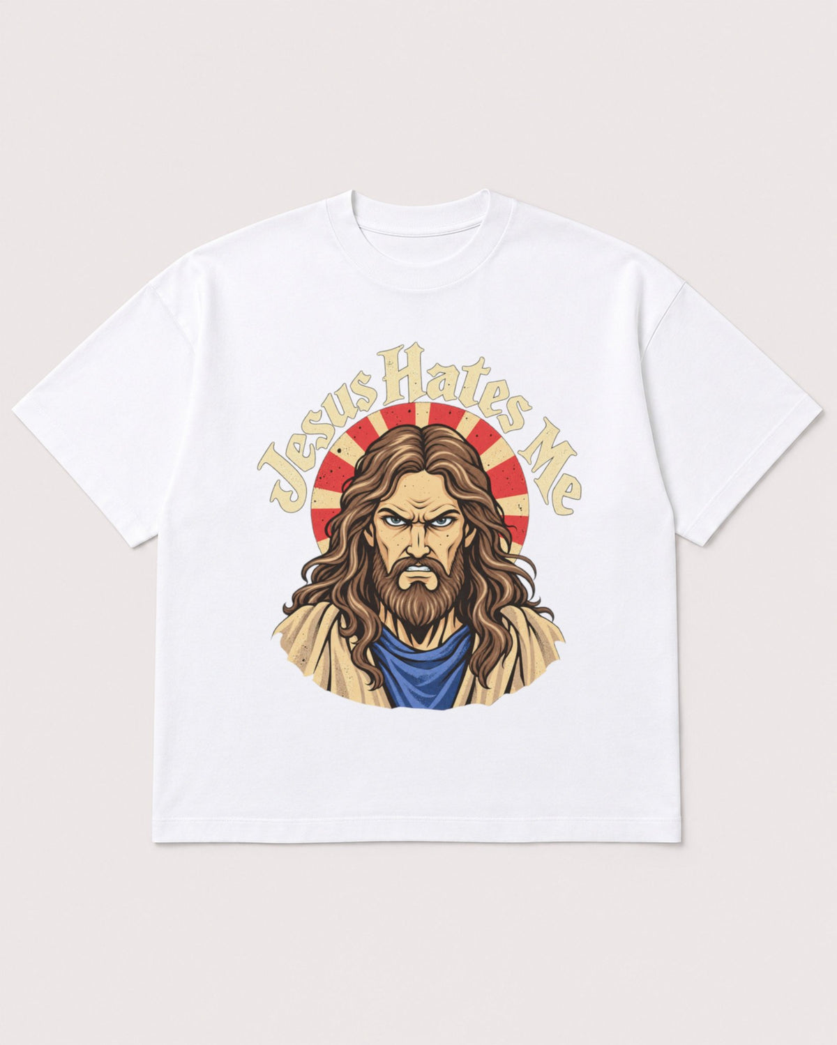 Mockup Boxy Heavyweight Tee White product