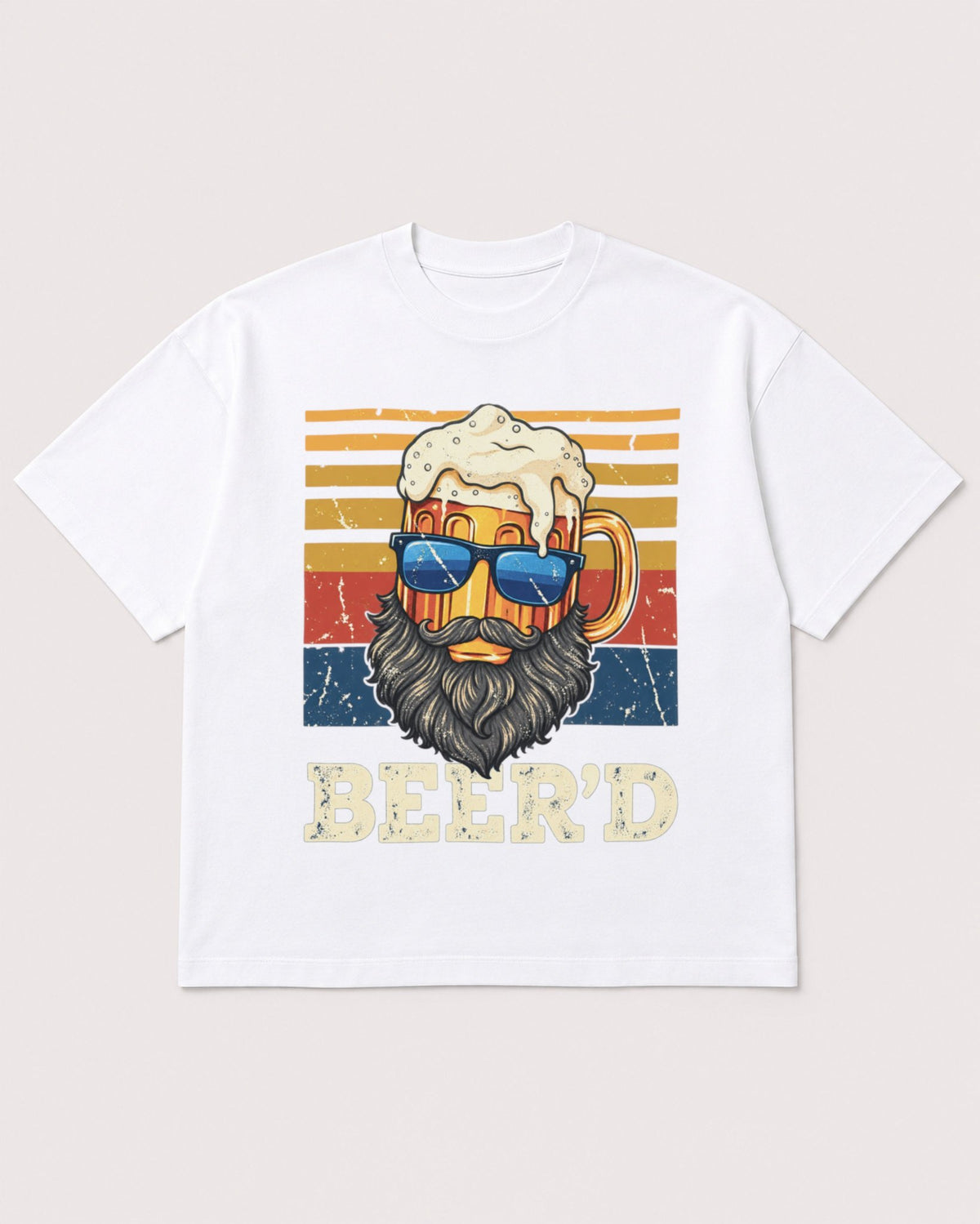 Mockup Boxy Heavyweight Tee White product