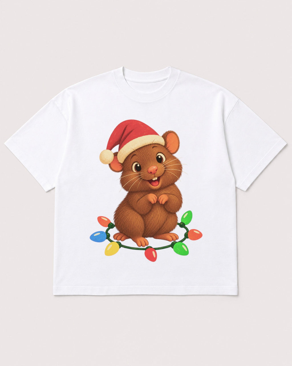 Mockup Boxy Heavyweight Tee White product