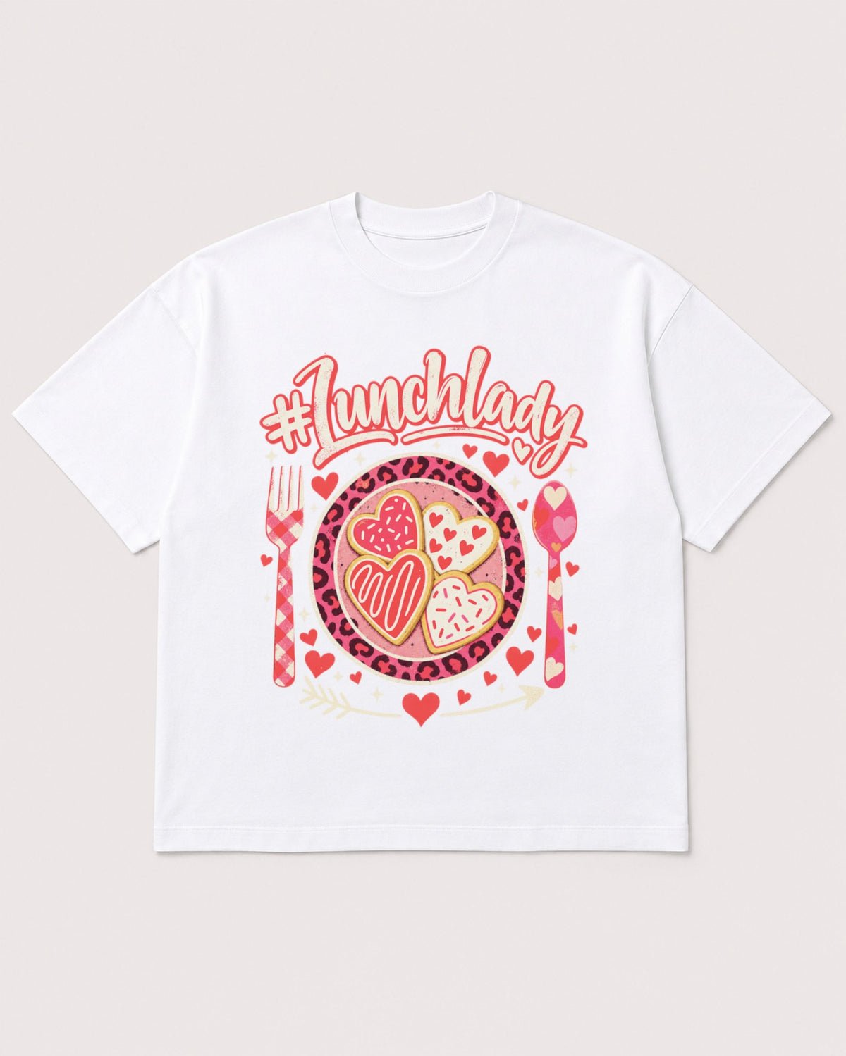 Mockup Boxy Heavyweight Tee White product