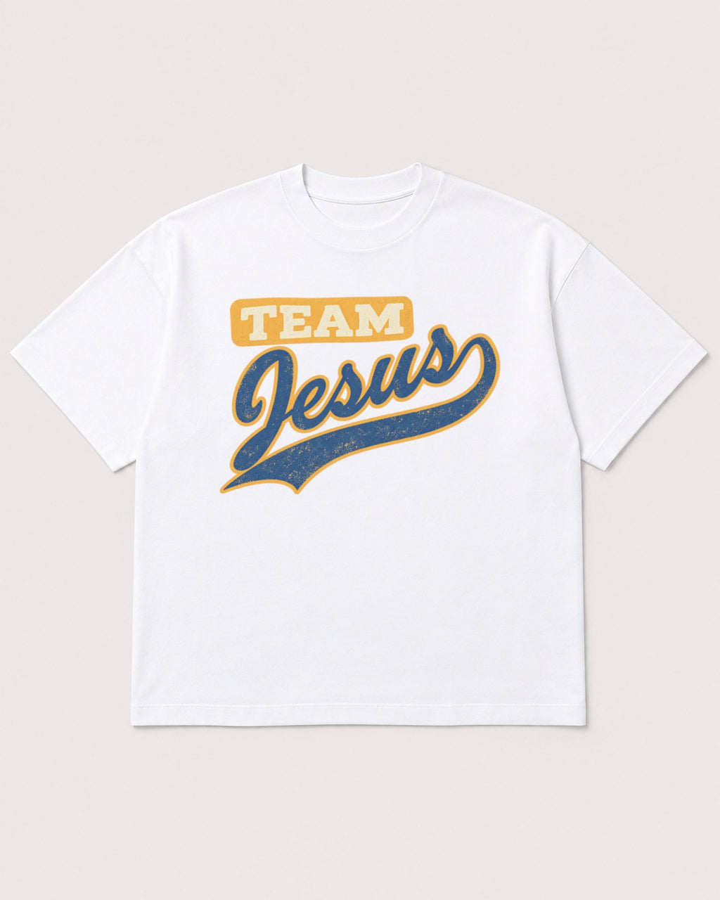 Mockup Boxy Heavyweight Tee White product