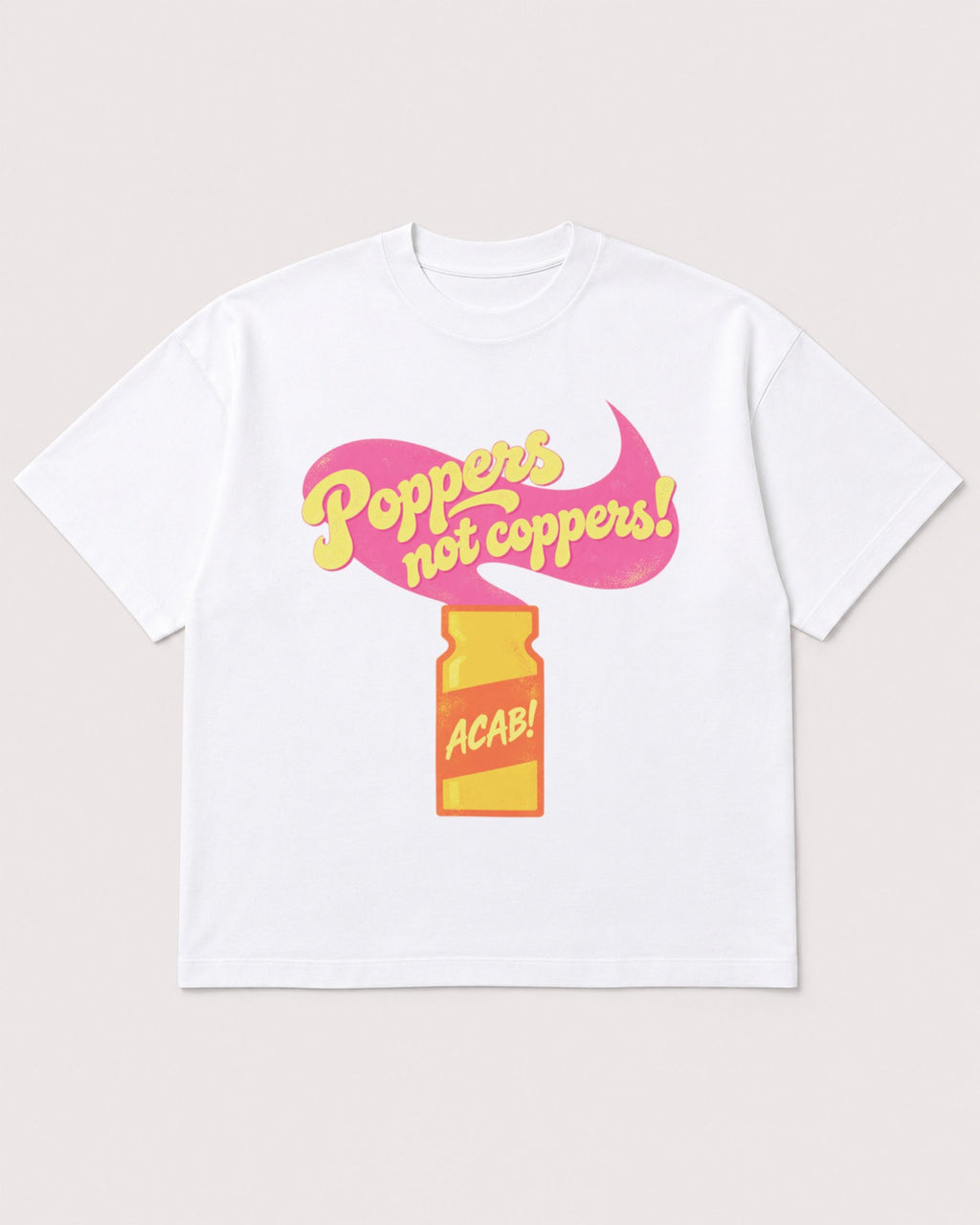 Mockup Boxy Heavyweight Tee White product