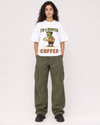 Mockup Boxy Heavyweight Tee White female full-body 07