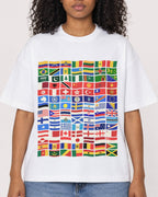 Mockup Boxy Heavyweight Tee White female close-up 05