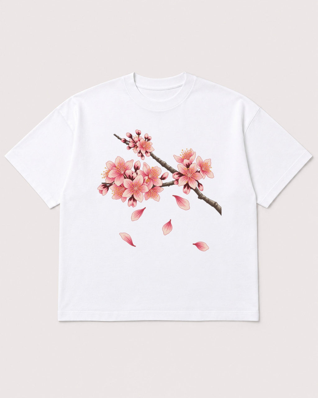 Mockup Boxy Heavyweight Tee White product