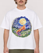 Mockup Boxy Heavyweight Tee White male close-up 09