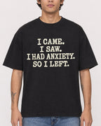 Mockup Boxy Heavyweight Tee Black male close-up 06