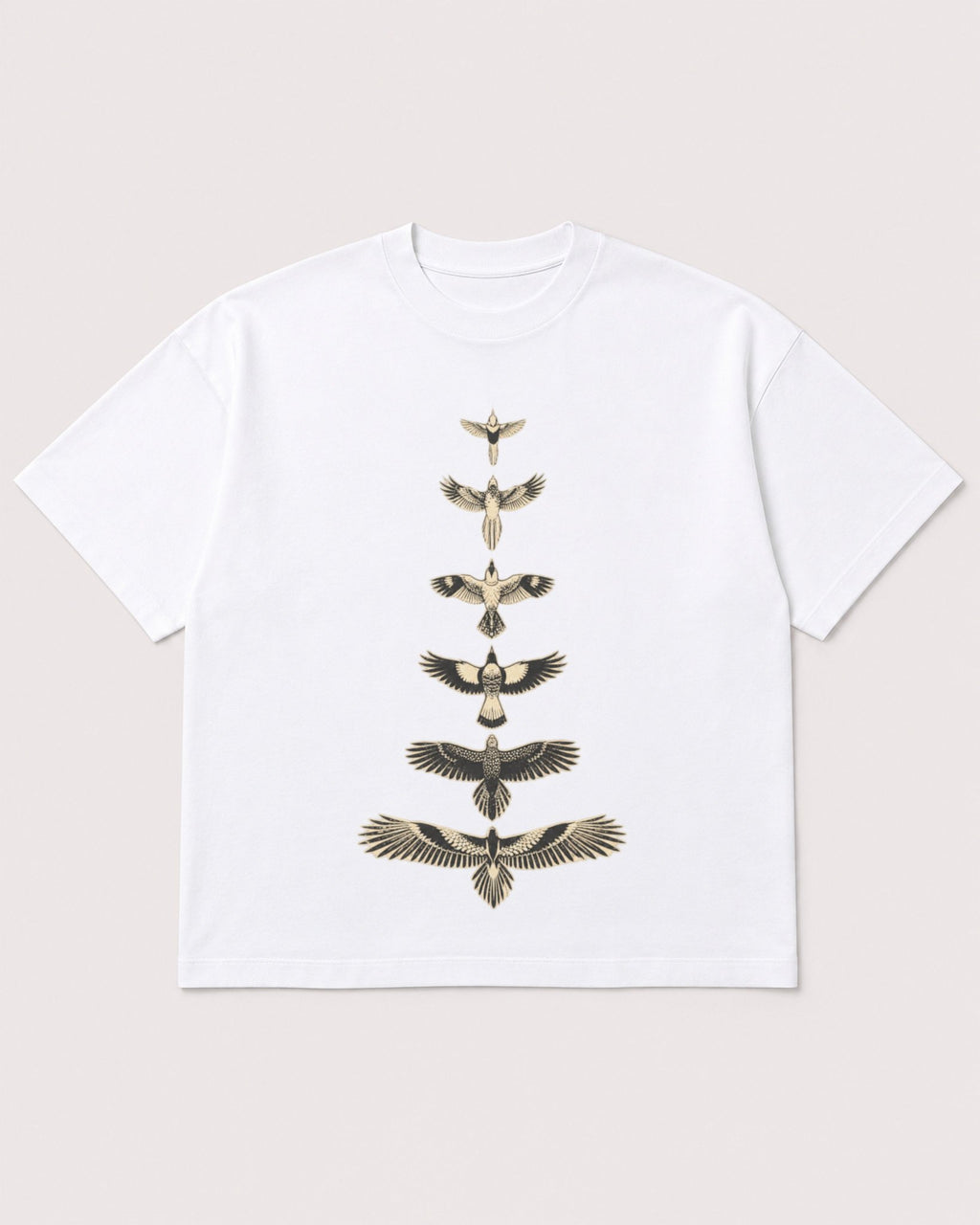 Mockup Boxy Heavyweight Tee White product