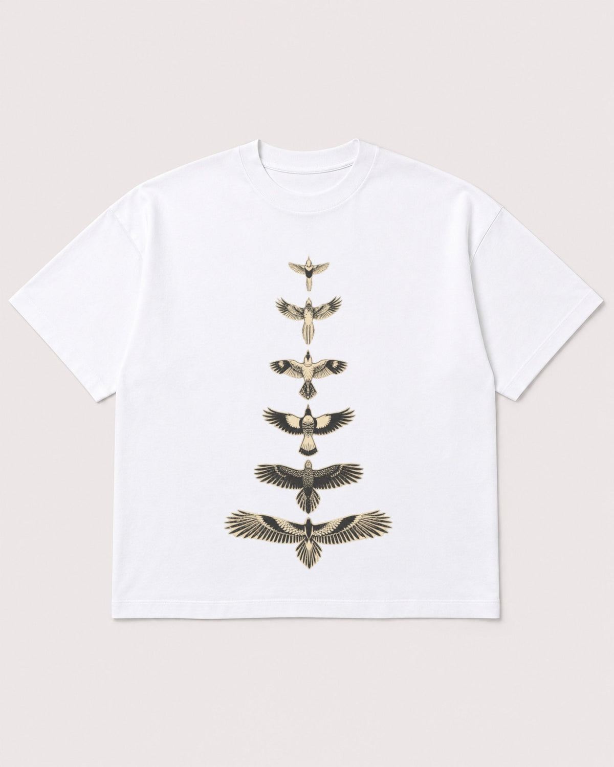 Mockup Boxy Heavyweight Tee White product