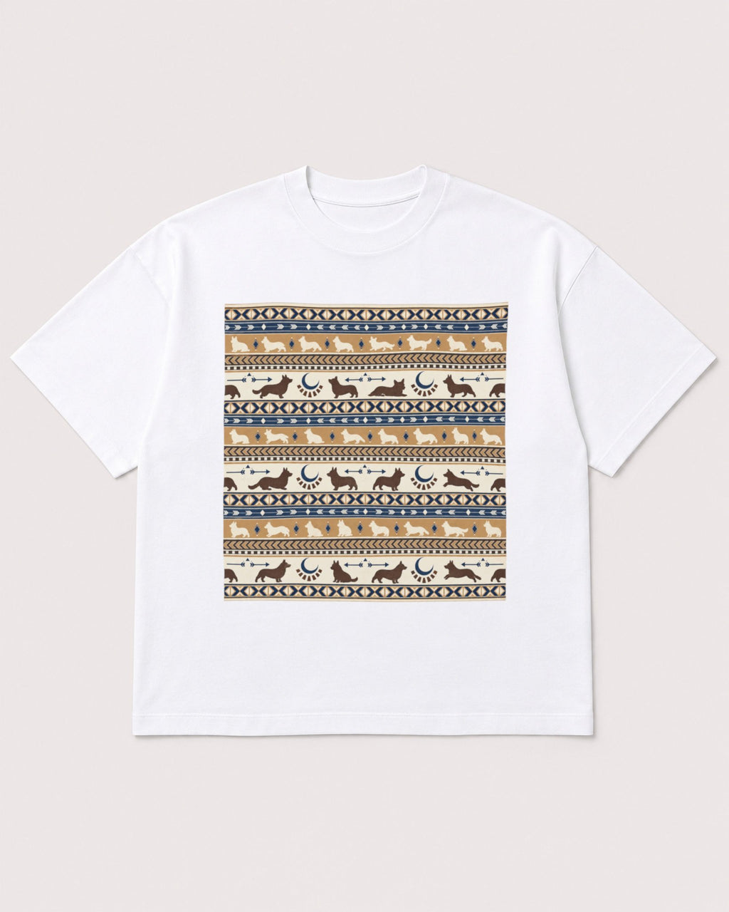 Mockup Boxy Heavyweight Tee White product