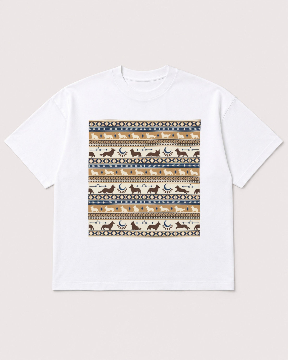 Mockup Boxy Heavyweight Tee White product