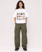 Mockup Boxy Heavyweight Tee White female full-body 07