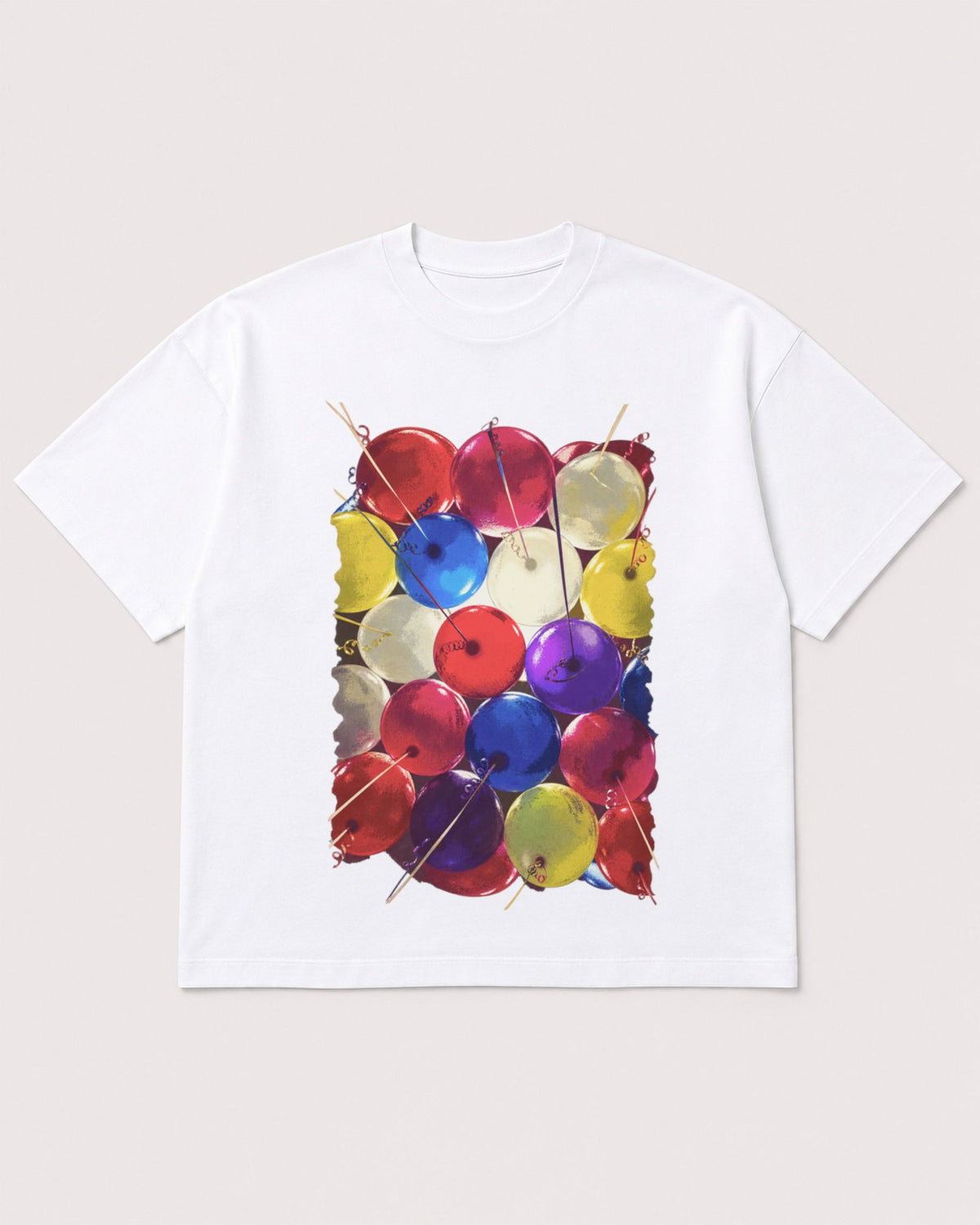 Mockup Boxy Heavyweight Tee White product