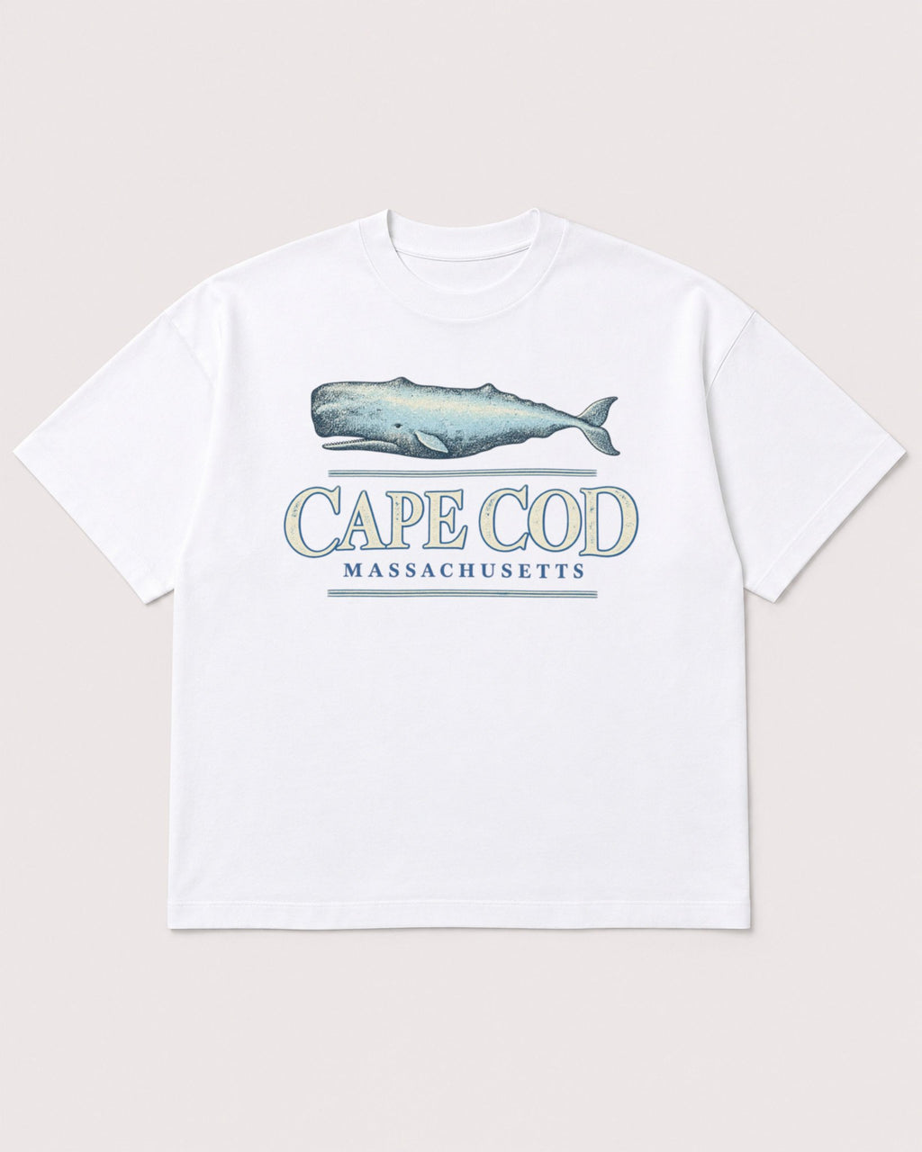 Mockup Boxy Heavyweight Tee White product