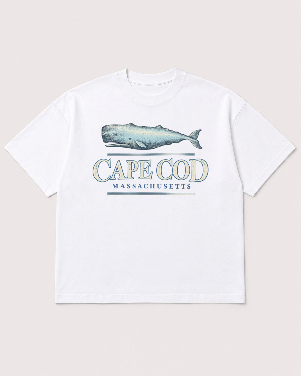 Mockup Boxy Heavyweight Tee White product