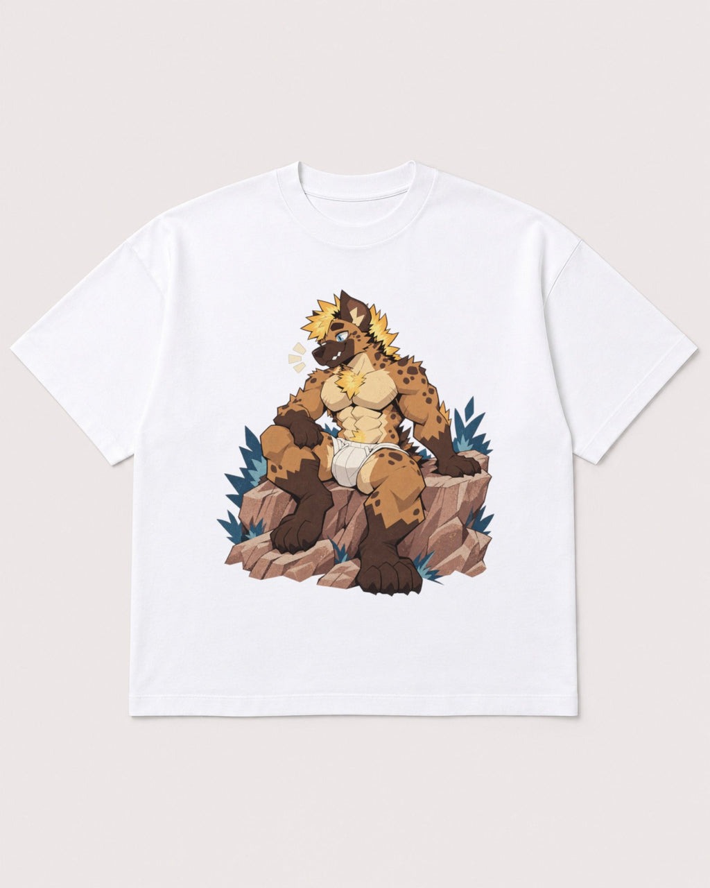 Mockup Boxy Heavyweight Tee White product