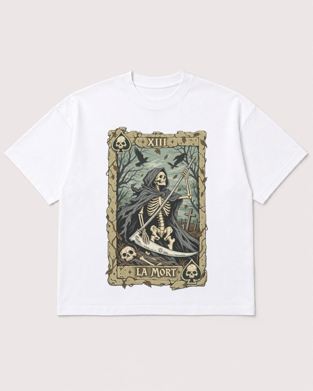 Mockup Boxy Heavyweight Tee White product