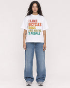 Mockup Boxy Heavyweight Tee White female full-body 30