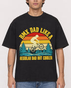 Mockup Boxy Heavyweight Tee Black male close-up 06