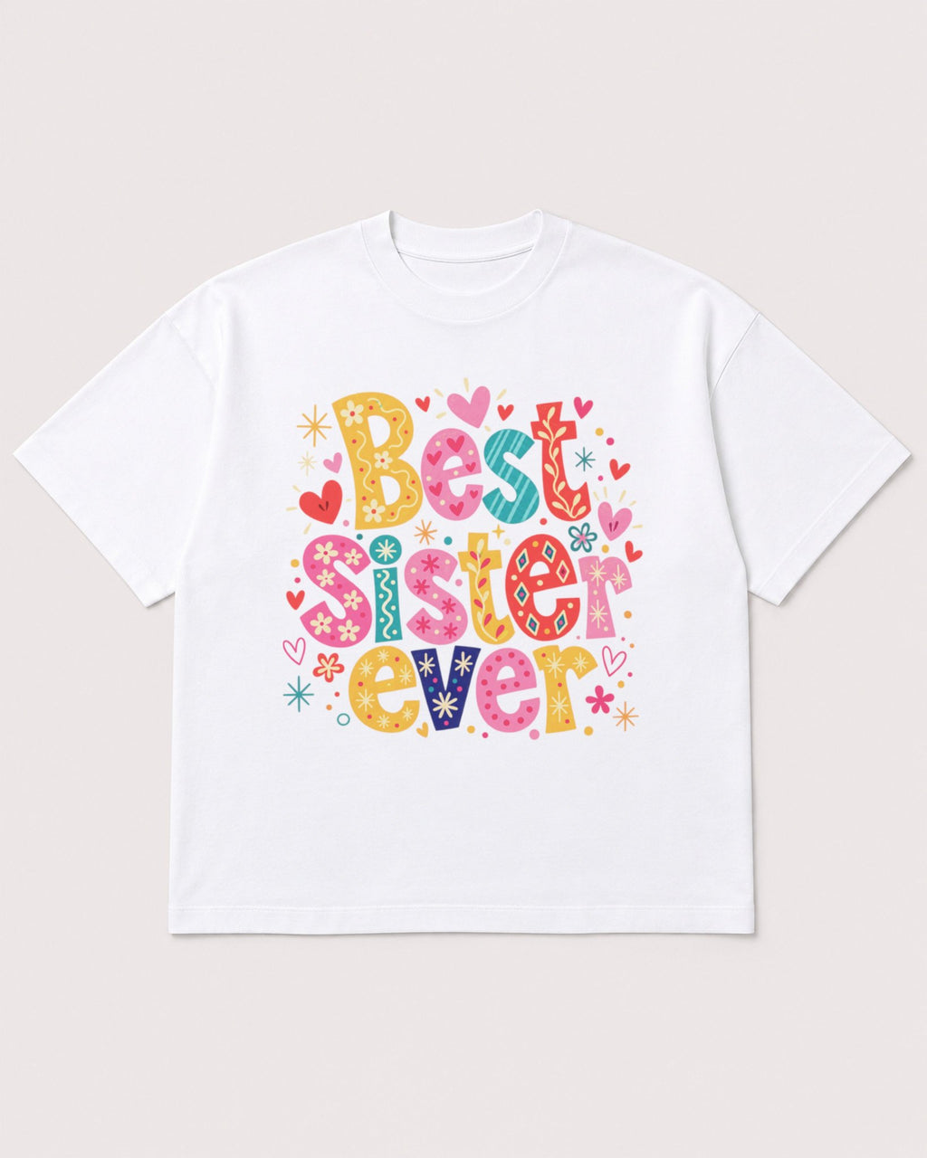Mockup Boxy Heavyweight Tee White product