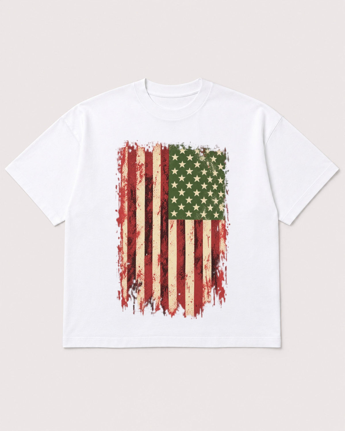 Mockup Boxy Heavyweight Tee White product