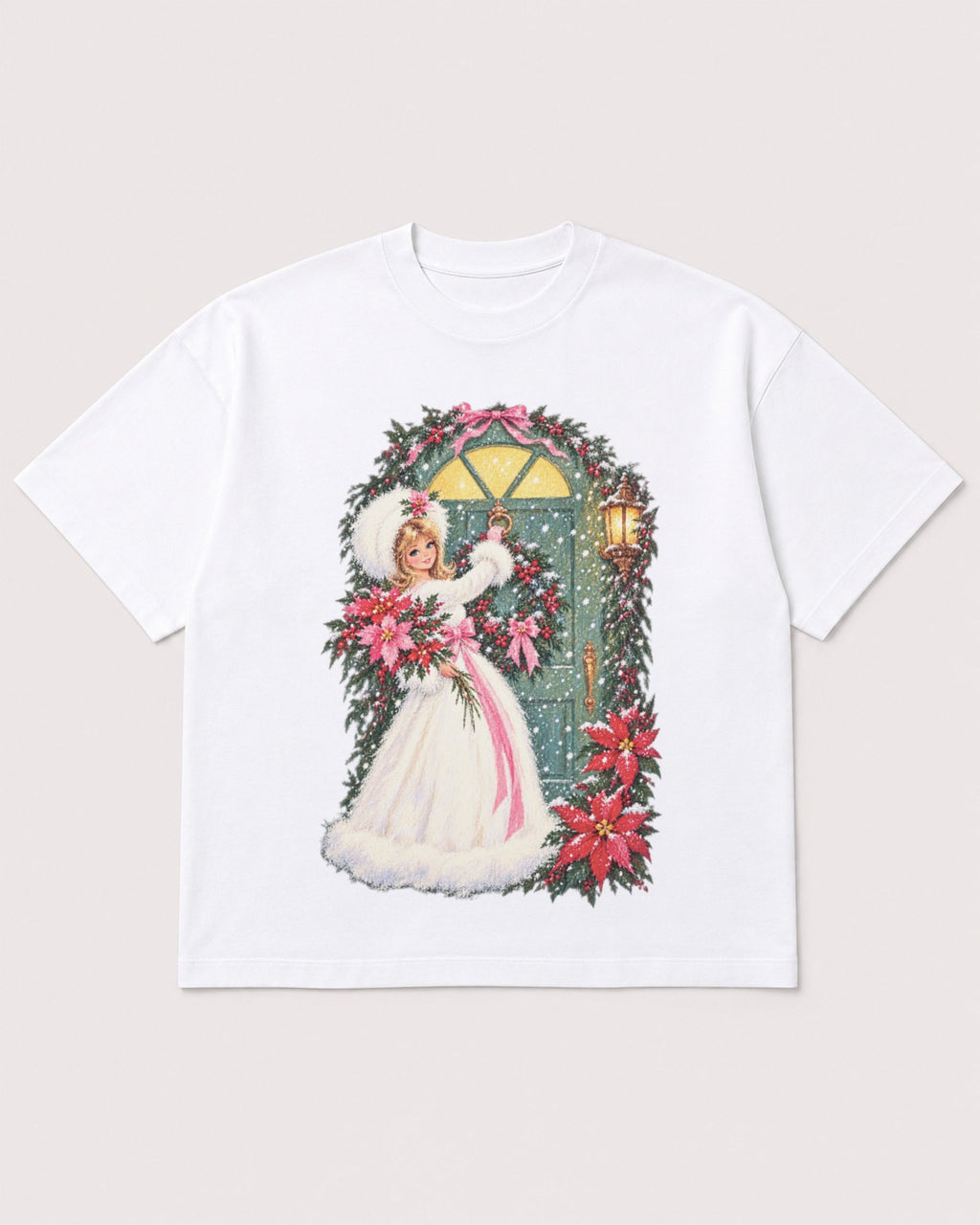 Mockup Boxy Heavyweight Tee White product