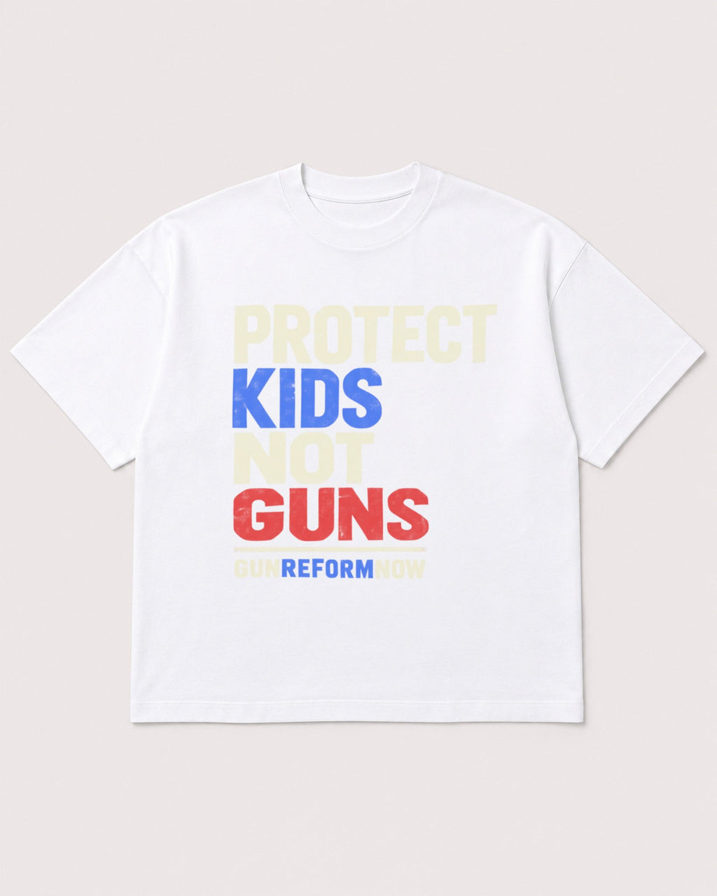 Mockup Boxy Heavyweight Tee White product