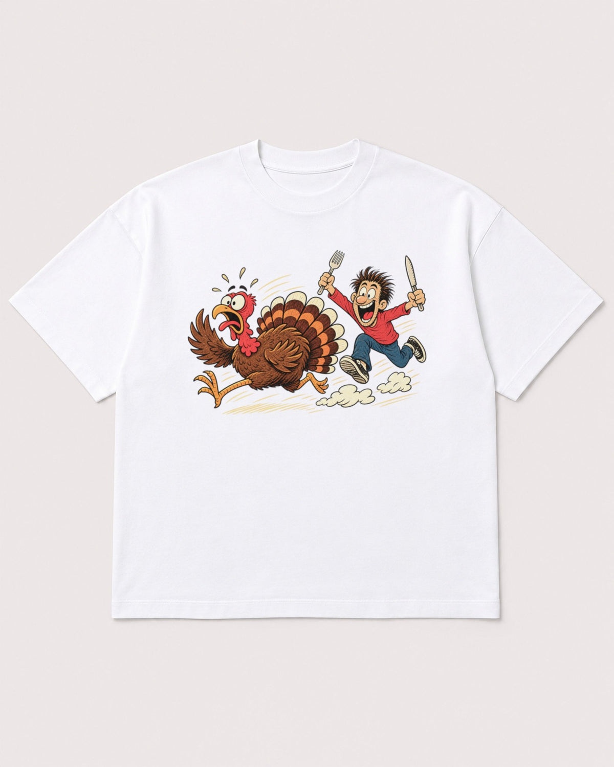 Mockup Boxy Heavyweight Tee White product