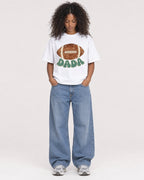 Mockup Boxy Heavyweight Tee White female full-body 05