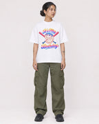 Mockup Boxy Heavyweight Tee White female full-body 12