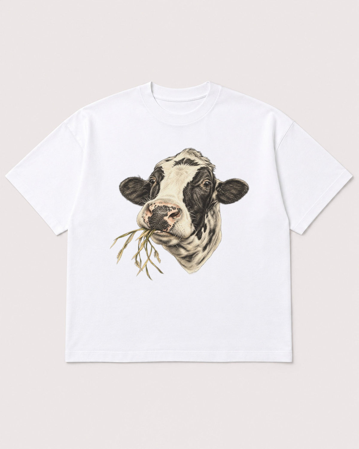 Mockup Boxy Heavyweight Tee White product