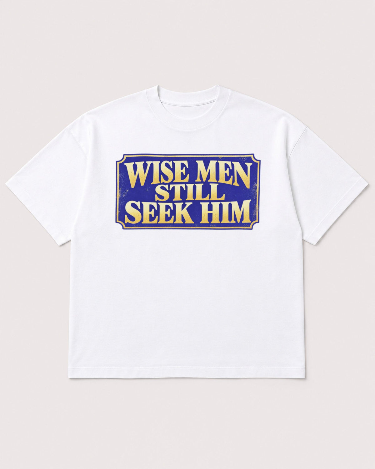 Mockup Boxy Heavyweight Tee White product