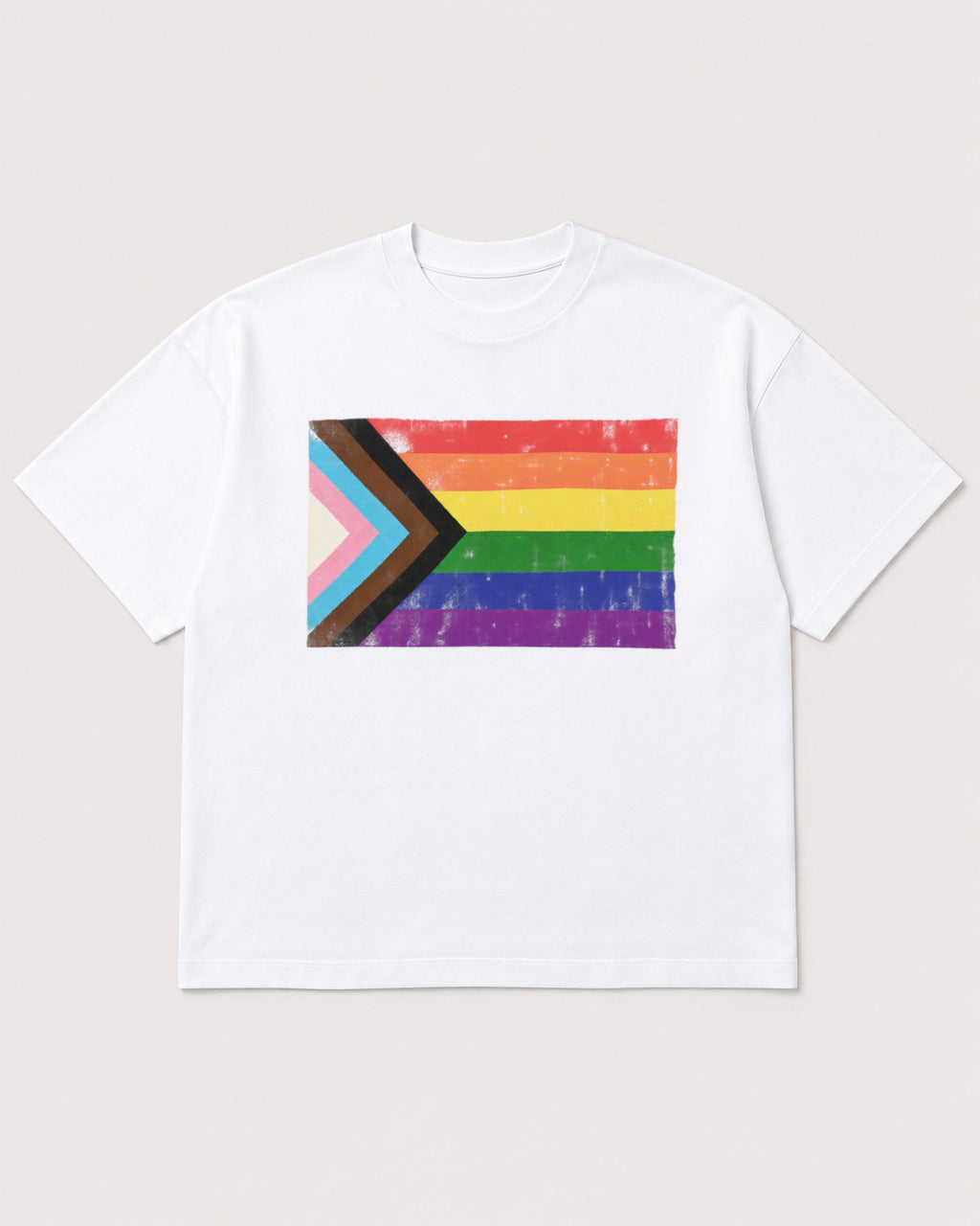 Mockup Boxy Heavyweight Tee White product