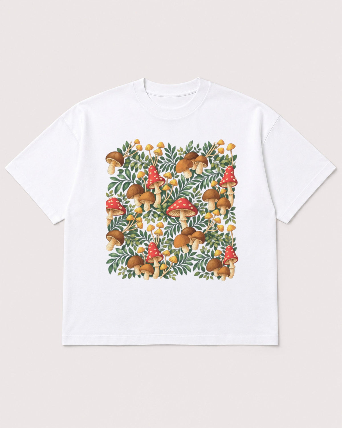 Mockup Boxy Heavyweight Tee White product