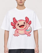 Mockup Boxy Heavyweight Tee White male close-up 01